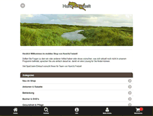 Tablet Screenshot of hund-und-freizeit.com